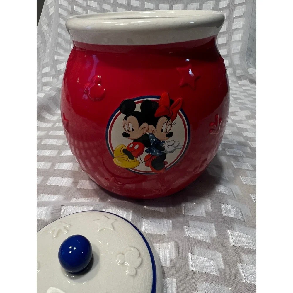 Disney Mickey and Minnie Mouse Cookie Jar